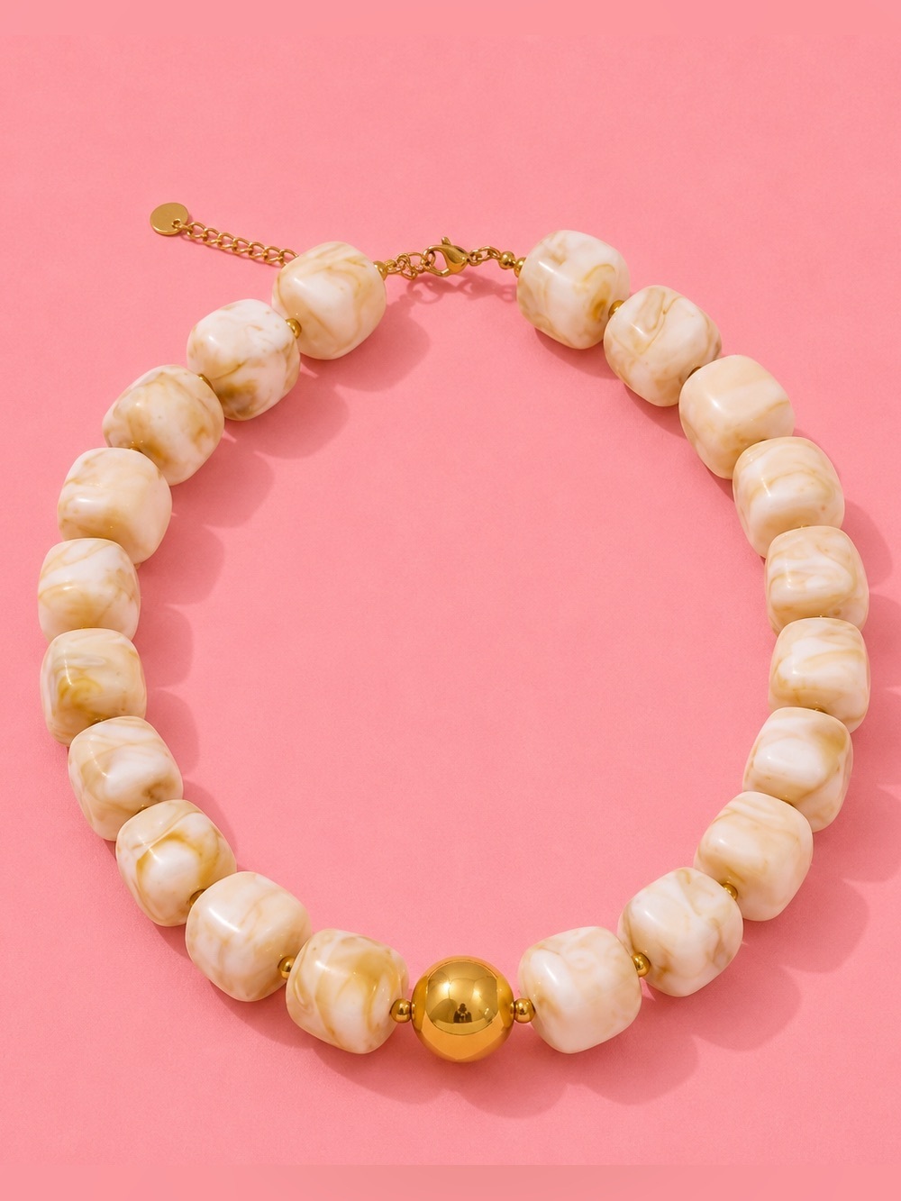 Ivory Glow Dune Necklace